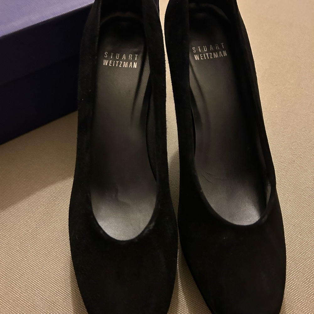 Stuart Weitzman Classic Black Heels